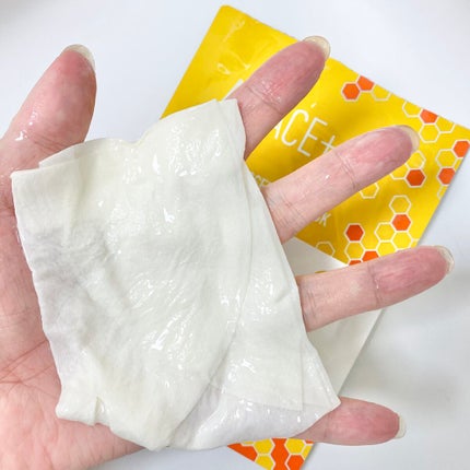 オルフェス イエローエッセンシャルマスク/ALFACE+/シートマスク・パックを使ったクチコミ(2枚目)