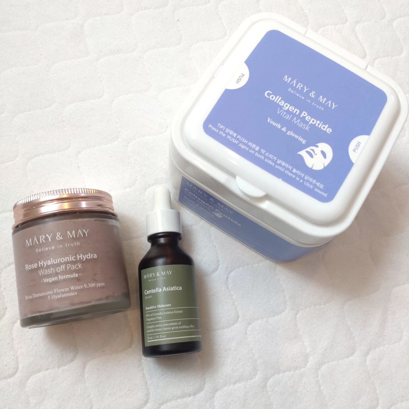 ローズヒアルロニックハイドラウォッシュオフパック/MARY&MAY/洗い流すパック・マスクを使ったクチコミ(2枚目)