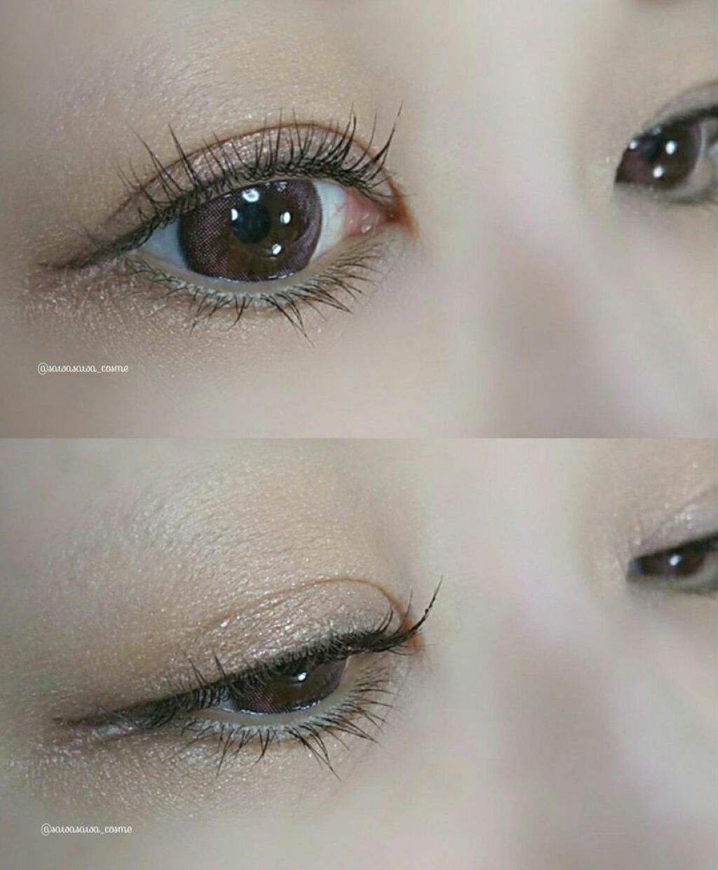 ザ ベージュライブラリー アイシャドウデュオ/RMK/ジェル・クリームアイシャドウを使ったクチコミ（3枚目）