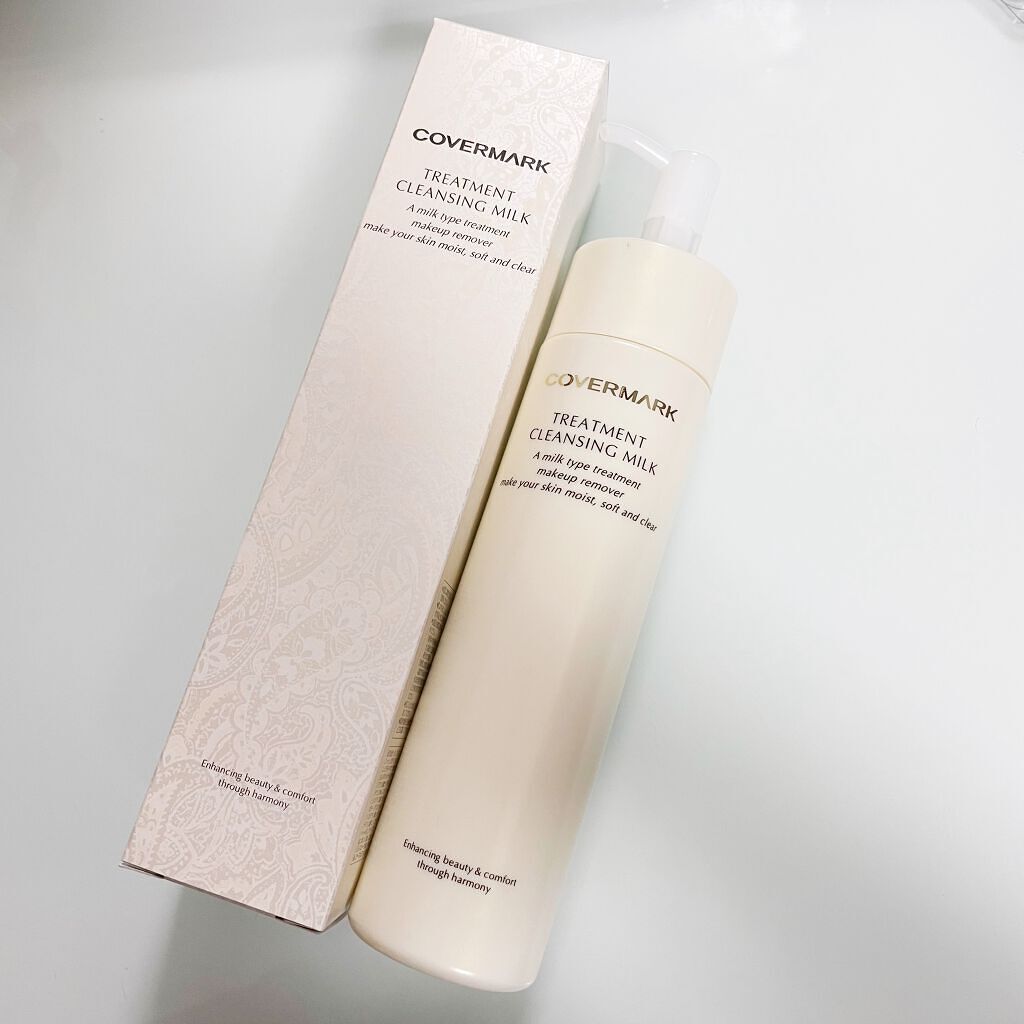 トリートメント クレンジング ミルク/COVERMARK/ミルククレンジングを使ったクチコミ（1枚目）