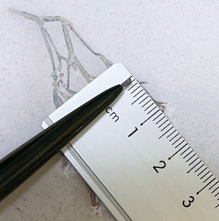 超細芯アイブロウ/CEZANNE/アイブロウペンシルを使ったクチコミ(4枚目)