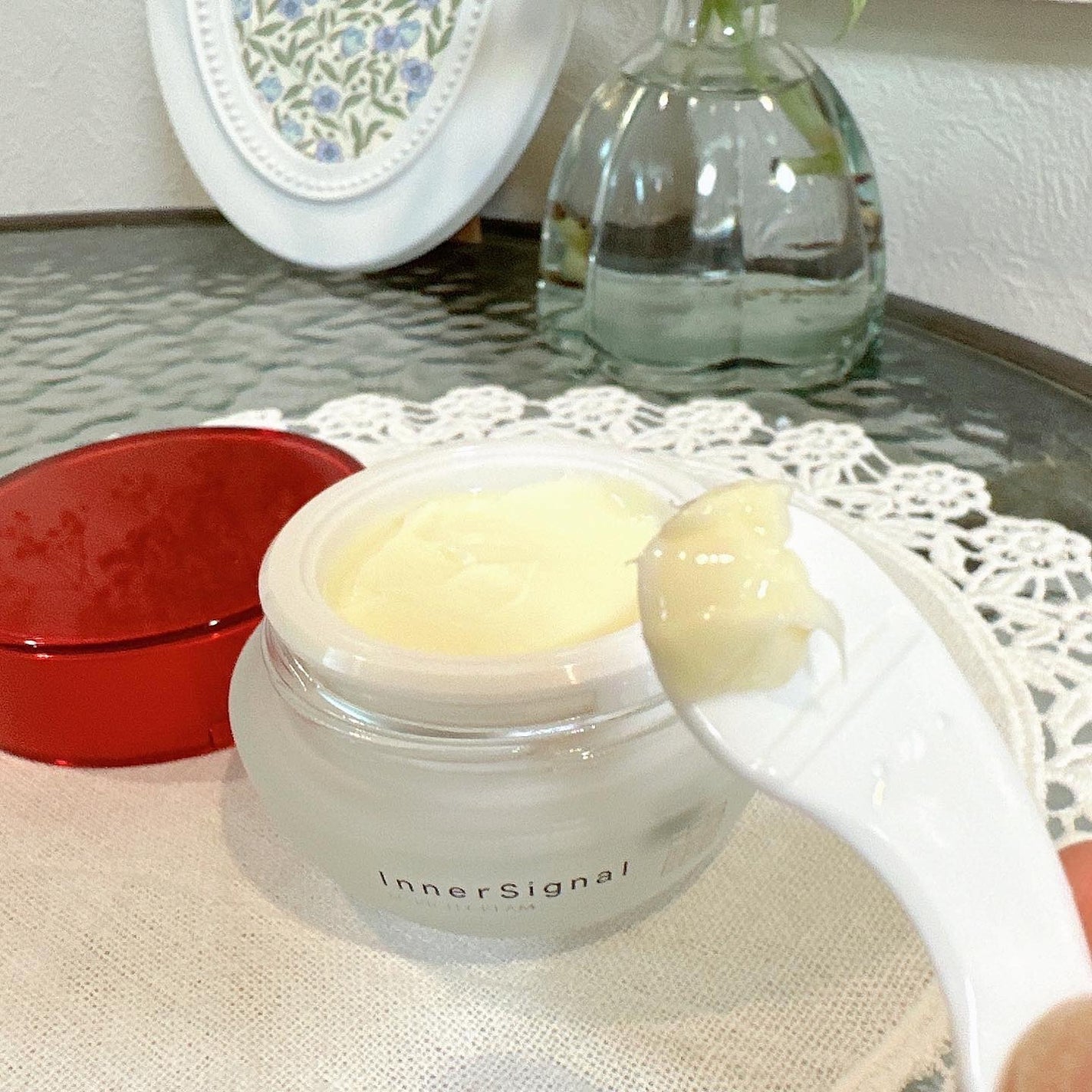 SCリッチクリーム/インナーシグナル/フェイスクリームを使ったクチコミ(4枚目)