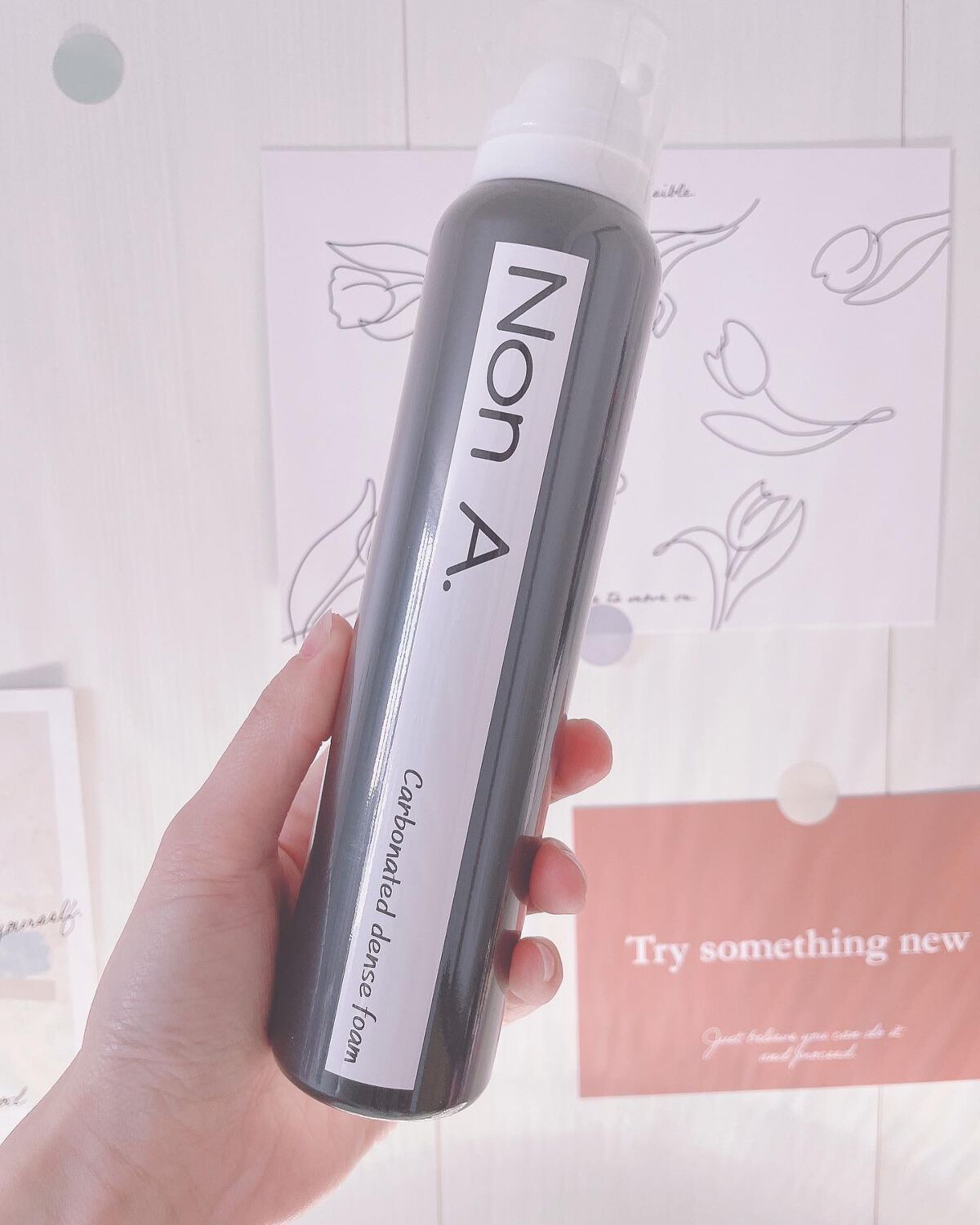 炭酸洗顔フォーム/Non A./泡洗顔を使ったクチコミ（1枚目）