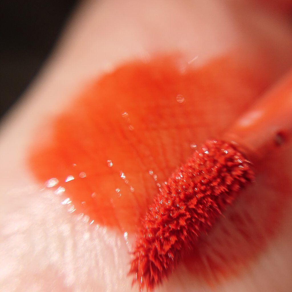 ジューシーラスティングティント/rom&nd/リップティントを使ったクチコミ(5枚目)