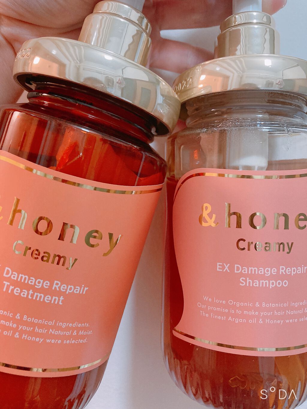 Creamy EXダメージリペアシャンプー1.0/ヘアトリートメント2.0/&honey/市販シャンプーを使ったクチコミ(2枚目)