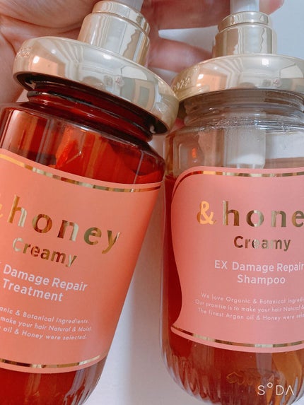 Creamy EXダメージリペアシャンプー1.0/ヘアトリートメント2.0/&honey/市販シャンプーを使ったクチコミ(2枚目)