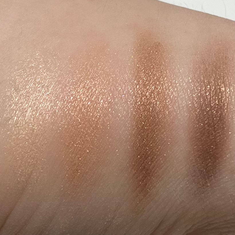 スキニーリッチシャドウ/excel/アイシャドウパレットを使ったクチコミ(3枚目)