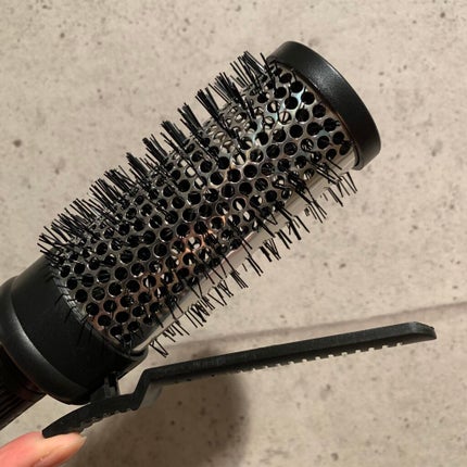 クリップ熱伝導ヘアブラシ/DAISO/ヘアブラシを使ったクチコミ(2枚目)