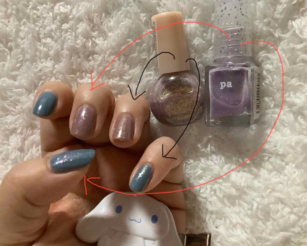 ネイルポリッシュ/RMK/マニキュアを使ったクチコミ（3枚目）