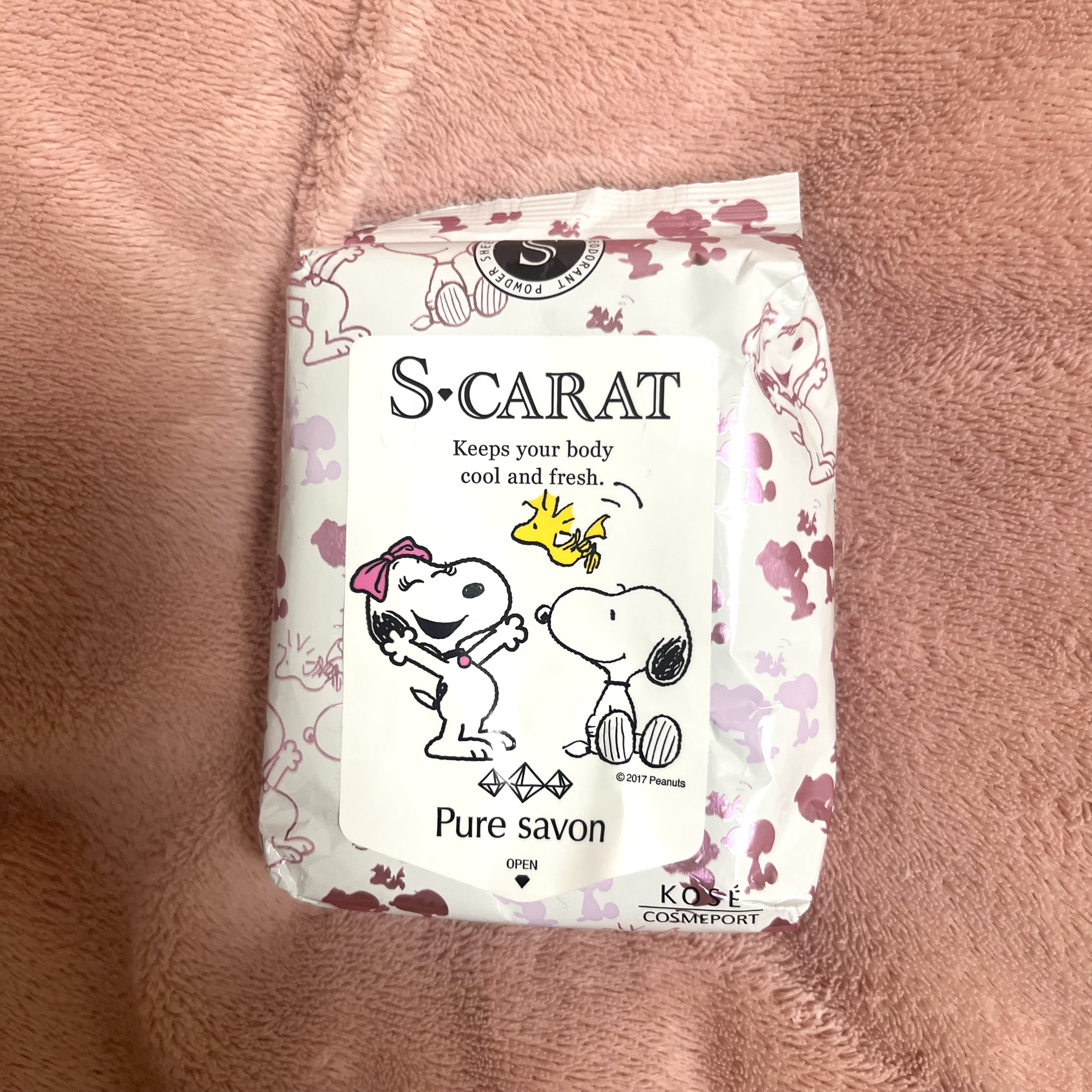 薬用デオドラント パウダーシート（ピュアシャボン）/エスカラット/ボディシートを使ったクチコミ（1枚目）