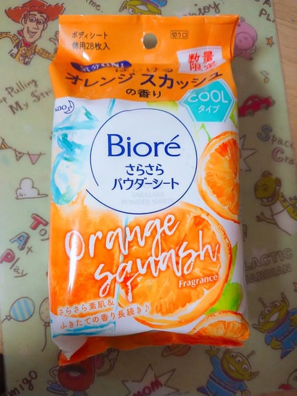ビオレさらさらパウダーシート 香りマジック/ビオレ/ボディシートを使ったクチコミ(1枚目)