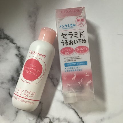 朝用スキンコンディショナー UVミルク/CEZANNE/日焼け止めミルクを使ったクチコミ(1枚目)