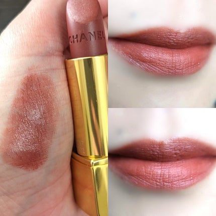 ルージュ アリュール ヴェルヴェット/CHANEL/口紅を使ったクチコミ(3枚目)