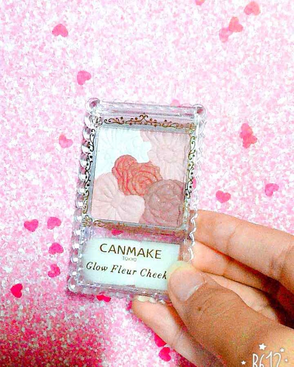 グロウフルールチークス/キャンメイク/パウダーチークを使ったクチコミ(1枚目)