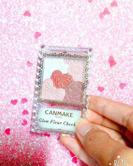 グロウフルールチークス/キャンメイク/パウダーチークを使ったクチコミ(1枚目)