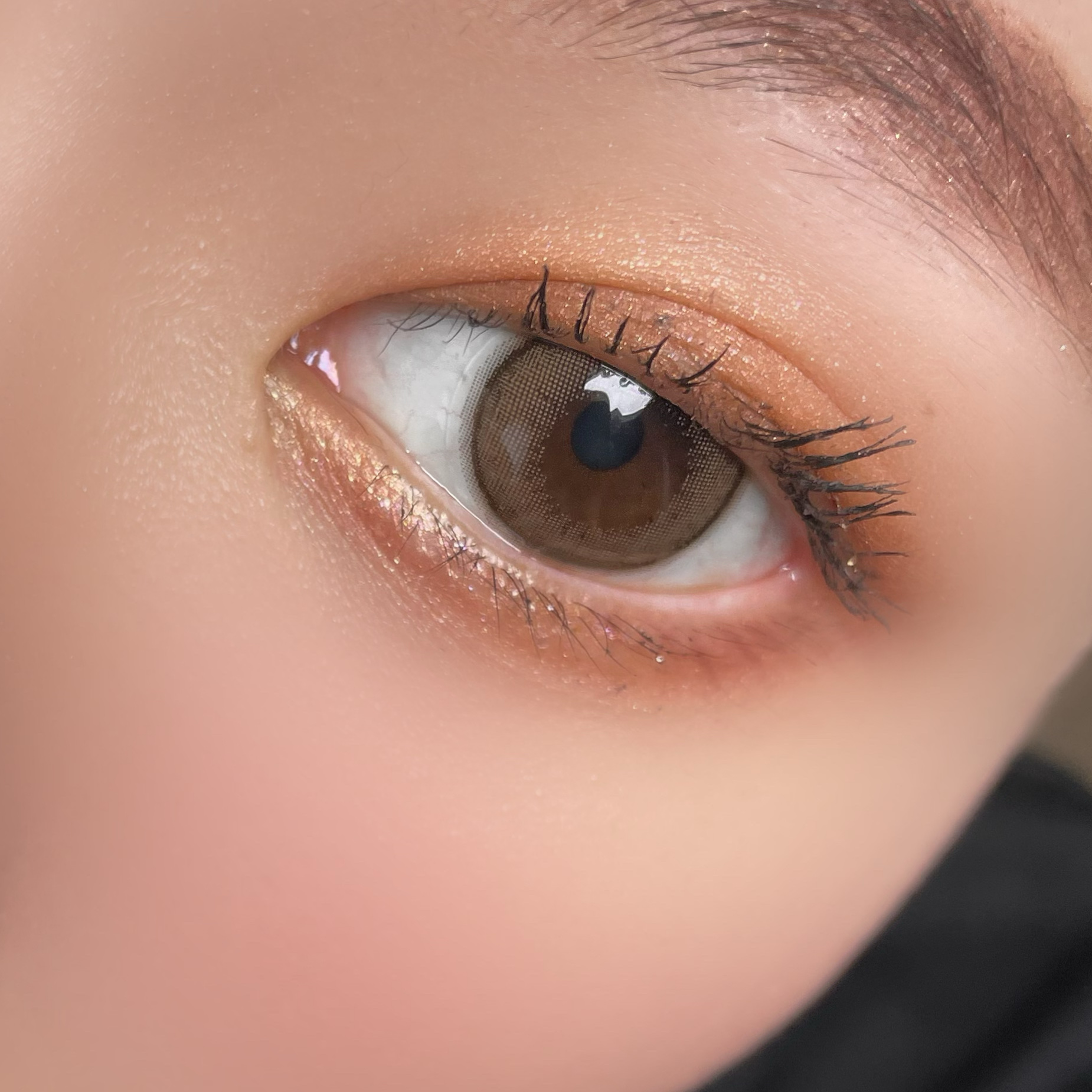 グリッター イルミネーションライナー R/CipiCipi/リキッドアイライナーを使ったクチコミ（3枚目）