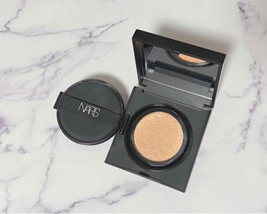 ナチュラルラディアント ロングウェア クッションファンデーション/NARS/クッションファンデーションを使ったクチコミ（2枚目）