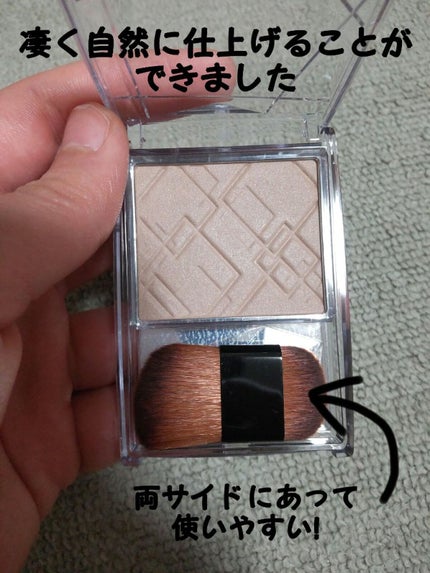 ナチュラルマットシェーディング/CEZANNE/シェーディングを使ったクチコミ(2枚目)