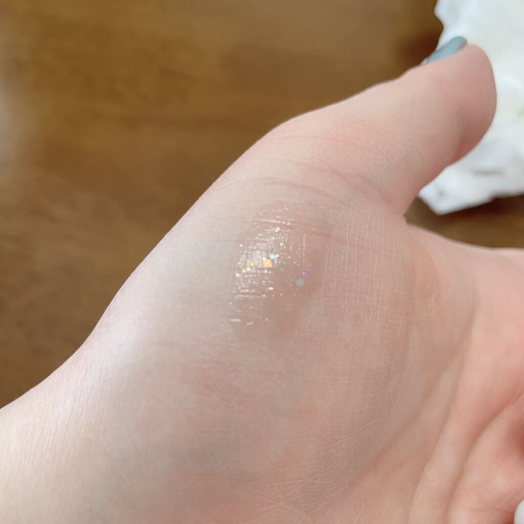 シュガー トゥインクル リキッド グリッター/PERIPERA/グリッターを使ったクチコミ(4枚目)