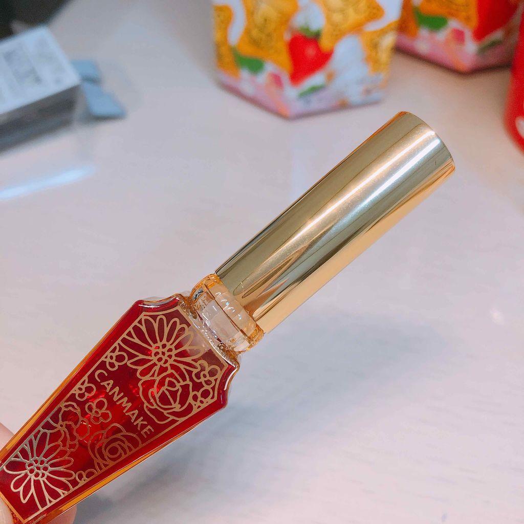 リップティントジャム/キャンメイク/リップグロスを使ったクチコミ(2枚目)