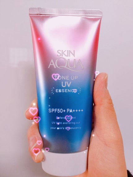 スキンアクア トーンアップUVエッセンス/スキンアクア/日焼け止めクリームを使ったクチコミ(1枚目)