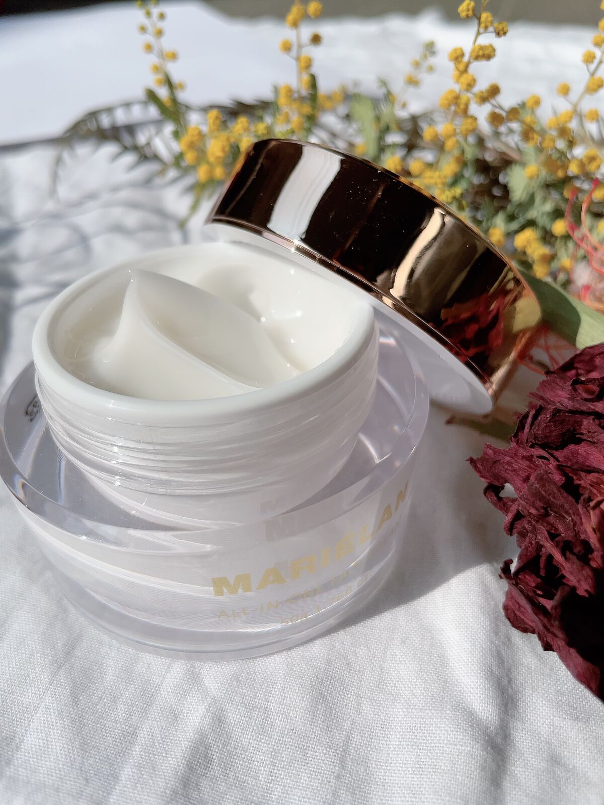 オールインワン フェイスクリーム /MARIÉLAN/オールインワン化粧品を使ったクチコミ（2枚目）