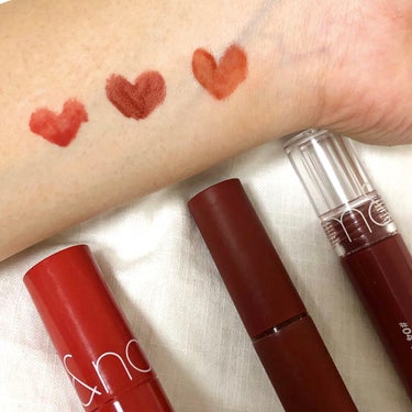 3CE VELVET LIP TINT/3CE/口紅を使ったクチコミ（2枚目）