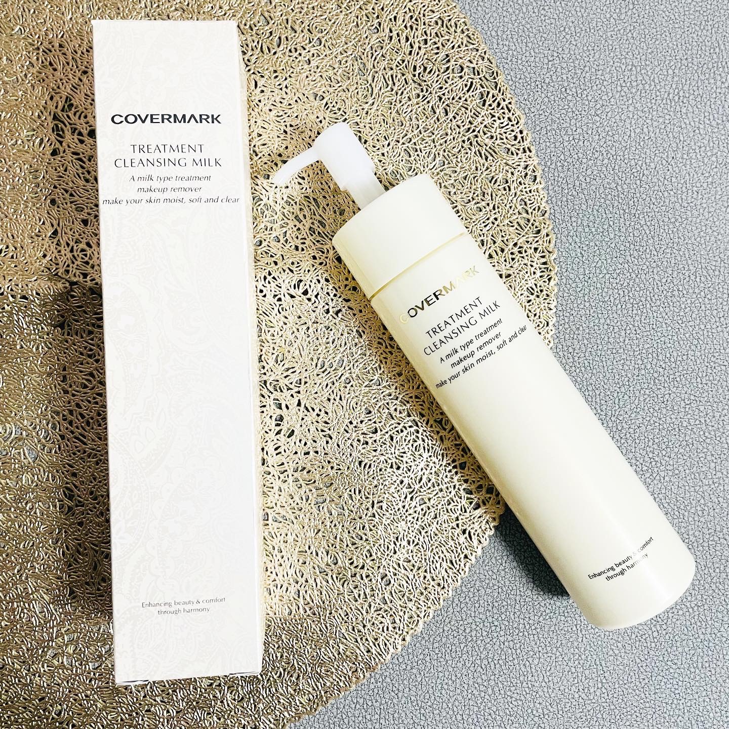 トリートメント クレンジング ミルク/COVERMARK/ミルククレンジングを使ったクチコミ（3枚目）