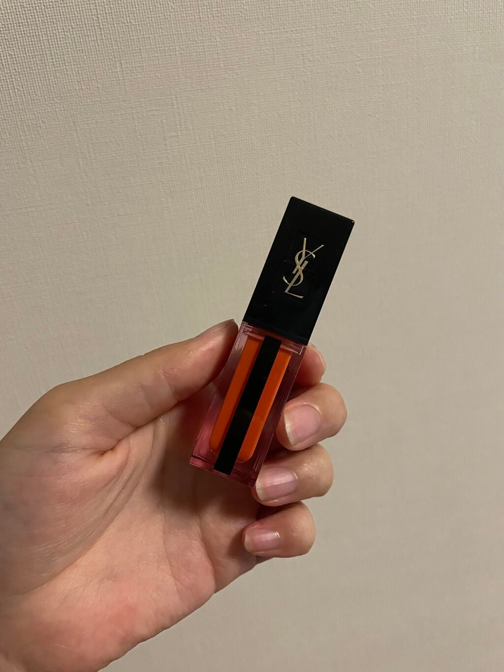 ルージュ ピュールクチュール ヴェルニ ウォーターステイン/YVES SAINT LAURENT BEAUTE/口紅を使ったクチコミ(1枚目)