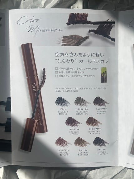 パーフェクトエクステンション マスカラ for カール/D-UP/マスカラを使ったクチコミ(4枚目)