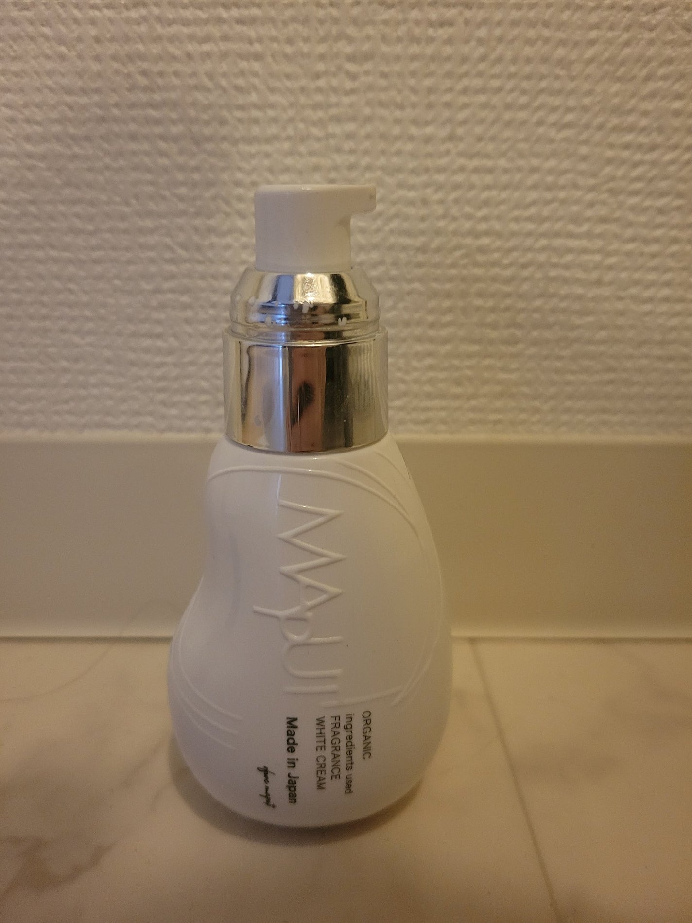 オーガニックフレグランスホワイトクリーム/MAPUTI/デリケートゾーンケアを使ったクチコミ(1枚目)