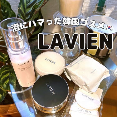 NATURAL PERFECT BLACK CUSHION/LAVIEN/クッションファンデーションを使ったクチコミ（1枚目）