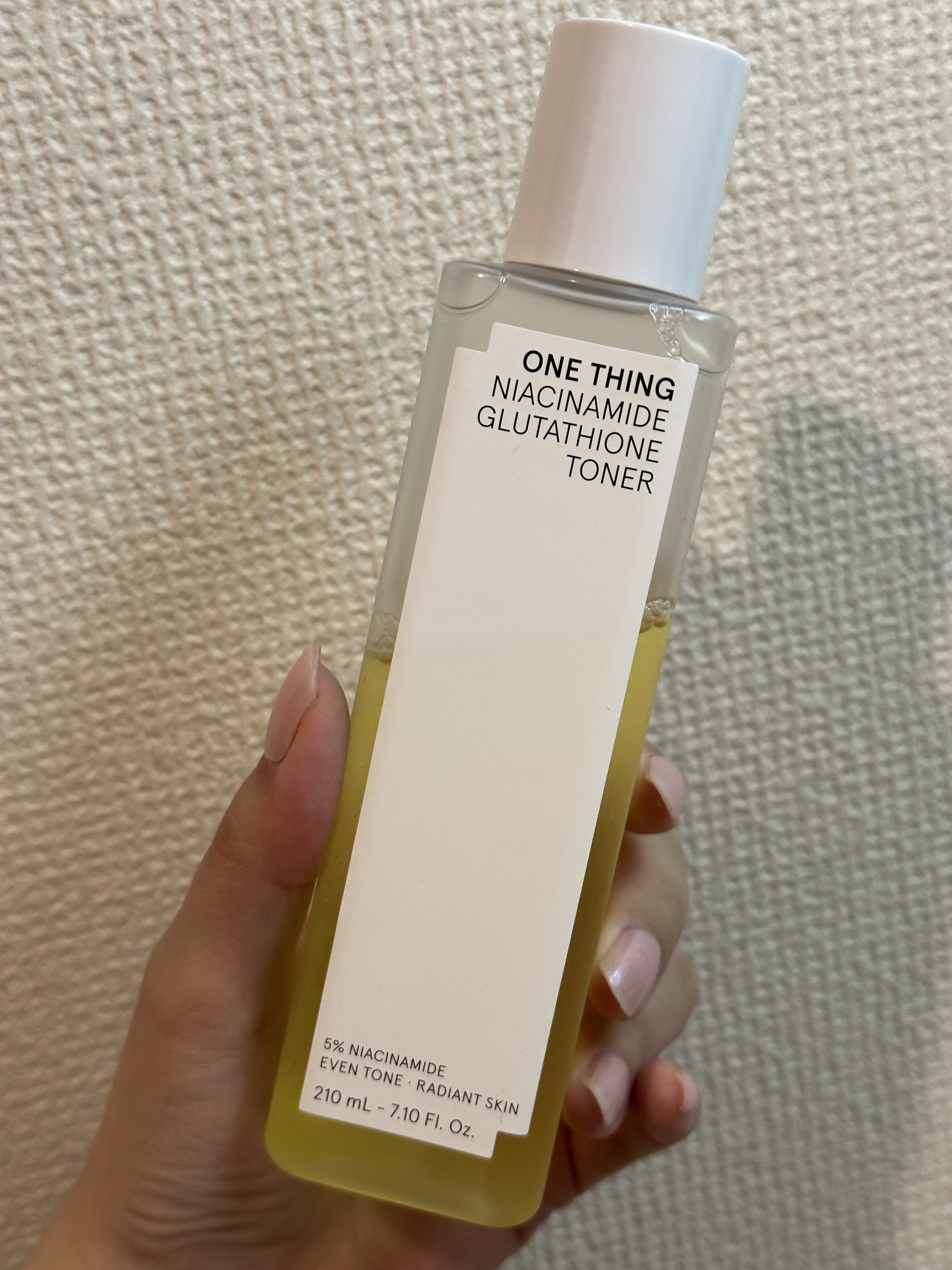 ナイアシンアミドグルタチオントナー/ONE THING/化粧水を使ったクチコミ（1枚目）