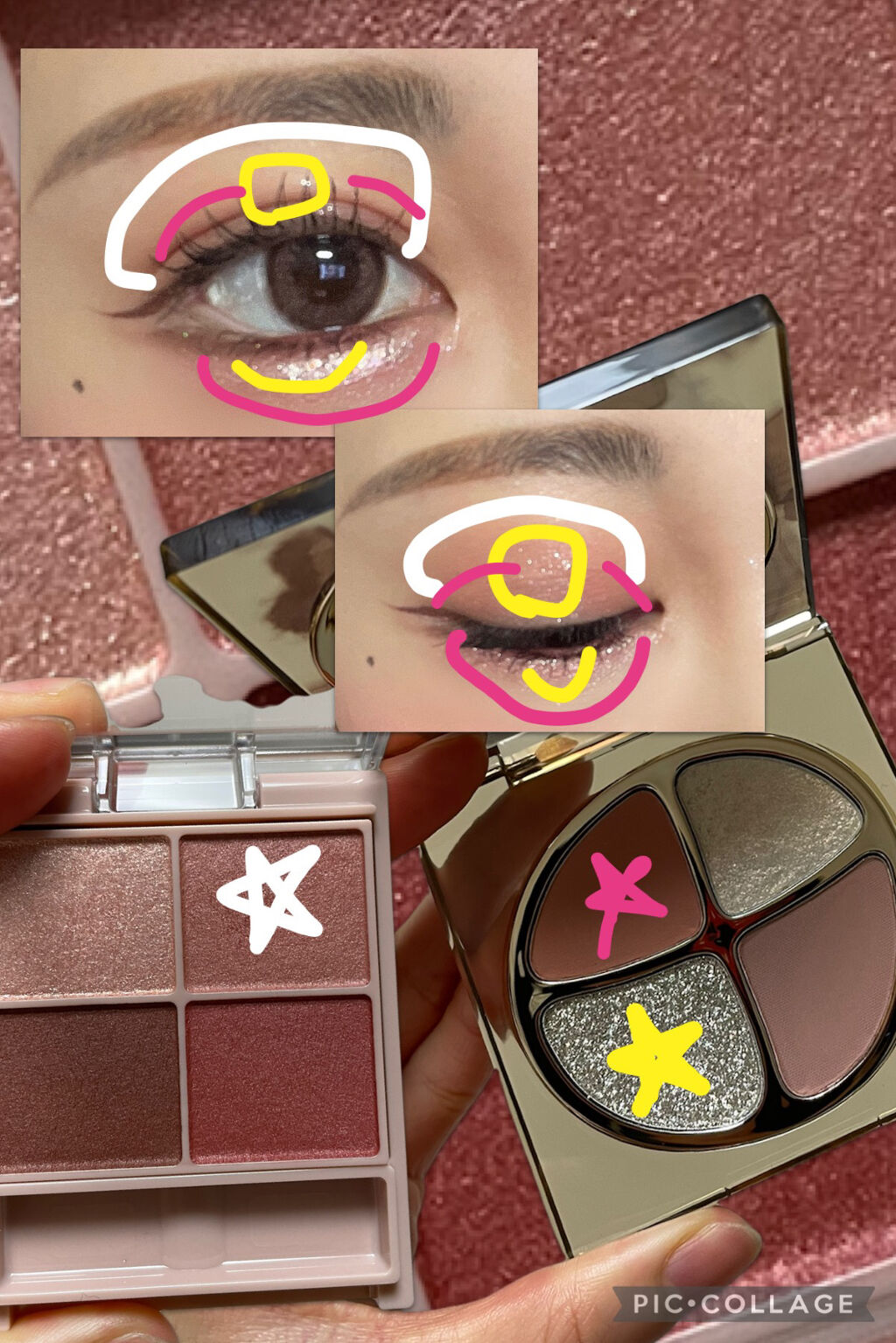 貝殻マルチパレット/Joocyee/アイシャドウパレットを使ったクチコミ（3枚目）