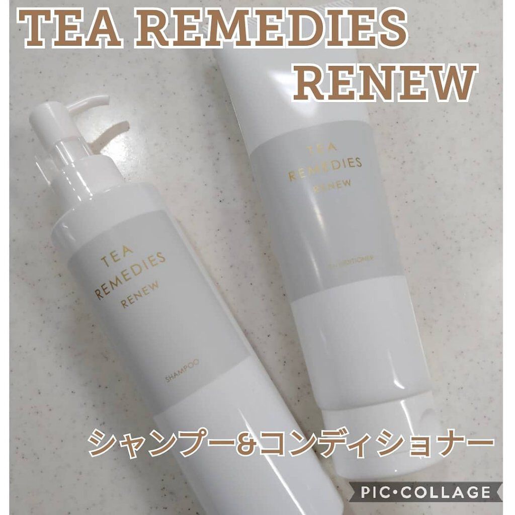 TEA REMEDIES RENEW シャンプー/TEA REMEDIES/市販シャンプーを使ったクチコミ（1枚目）