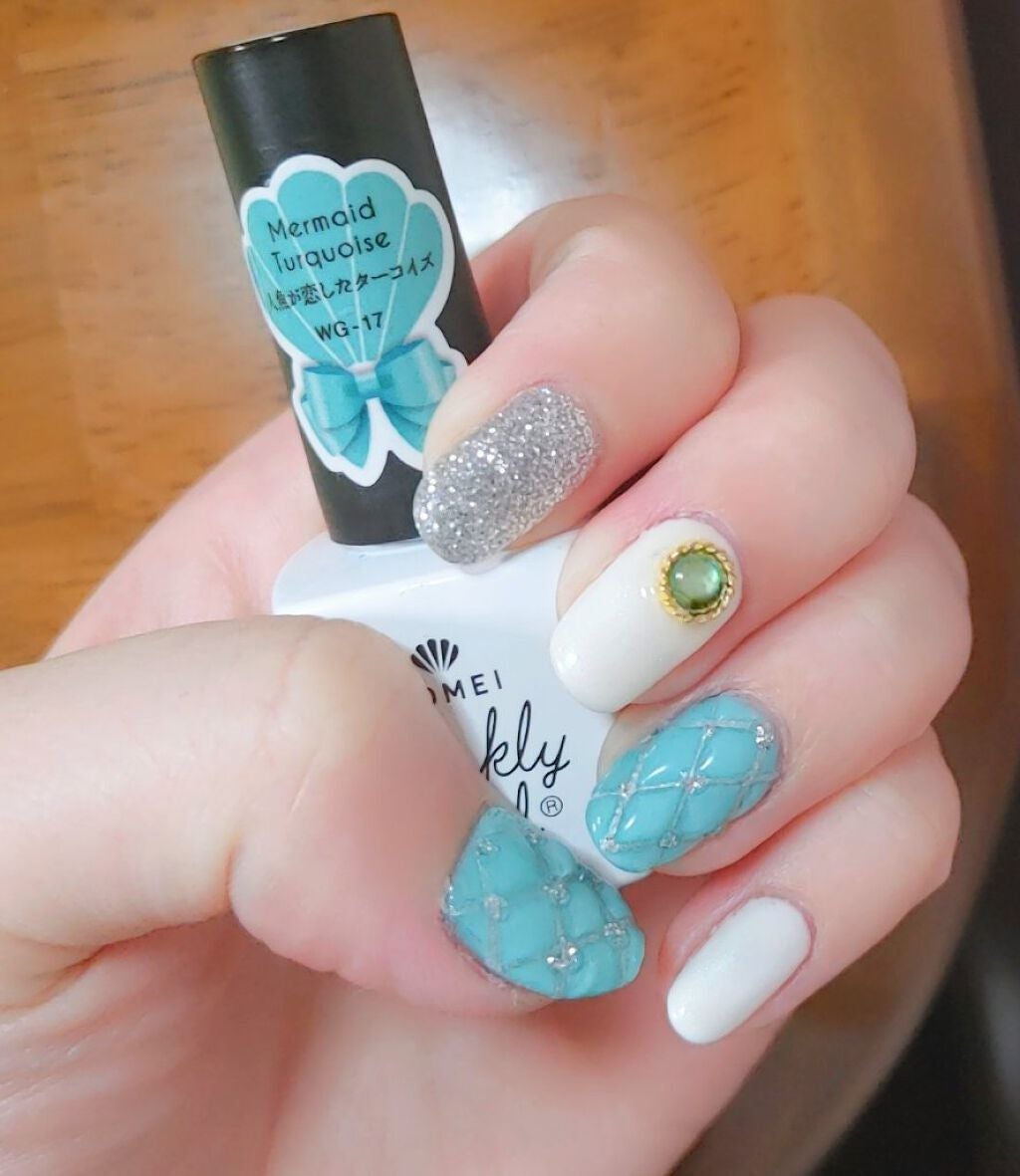 ウィークリージェル/HOMEI/ジェルネイルを使ったクチコミ(3枚目)