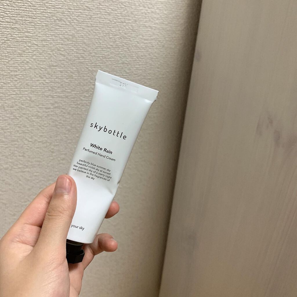 ホワイトレイン パフュームハンドクリーム/skybottle/ハンドクリームを使ったクチコミ（1枚目）