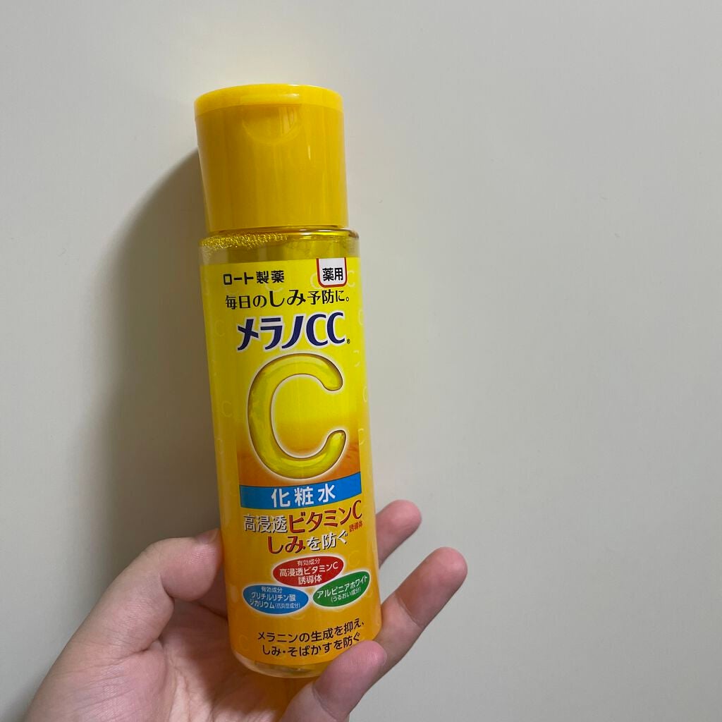 薬用しみ対策 美白化粧水/メラノCC/化粧水を使ったクチコミ(1枚目)