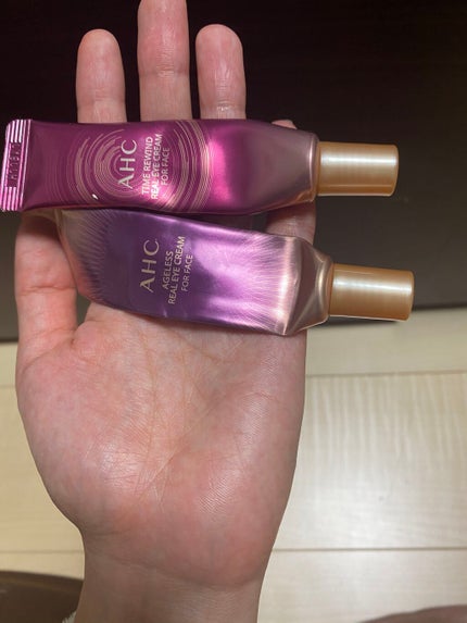 エイジレス リアル アイクリーム フォーフェイス/AHC/アイケア・アイクリームを使ったクチコミ(1枚目)