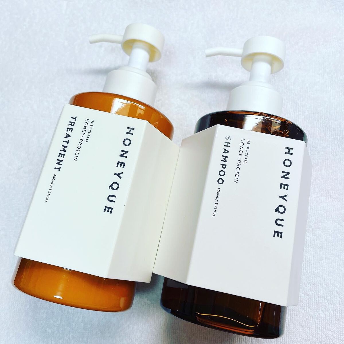 ディープリペア シャンプー モイスト/ヘアトリートメント モイスト/ハニーク/市販シャンプーを使ったクチコミ(1枚目)