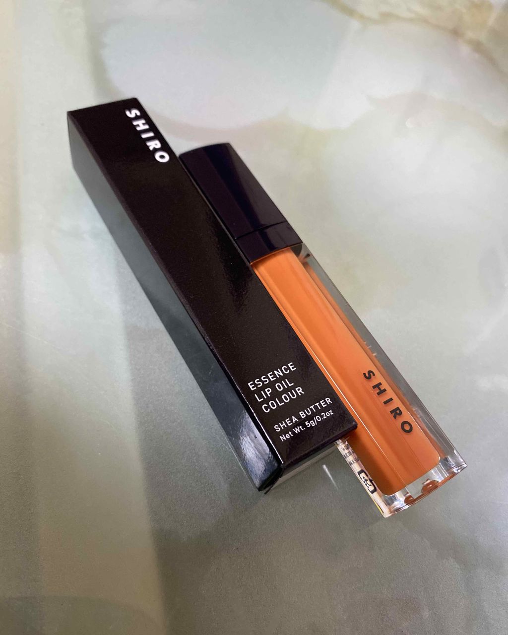 エッセンスリップオイルカラー/SHIRO/リップオイルを使ったクチコミ（1枚目）