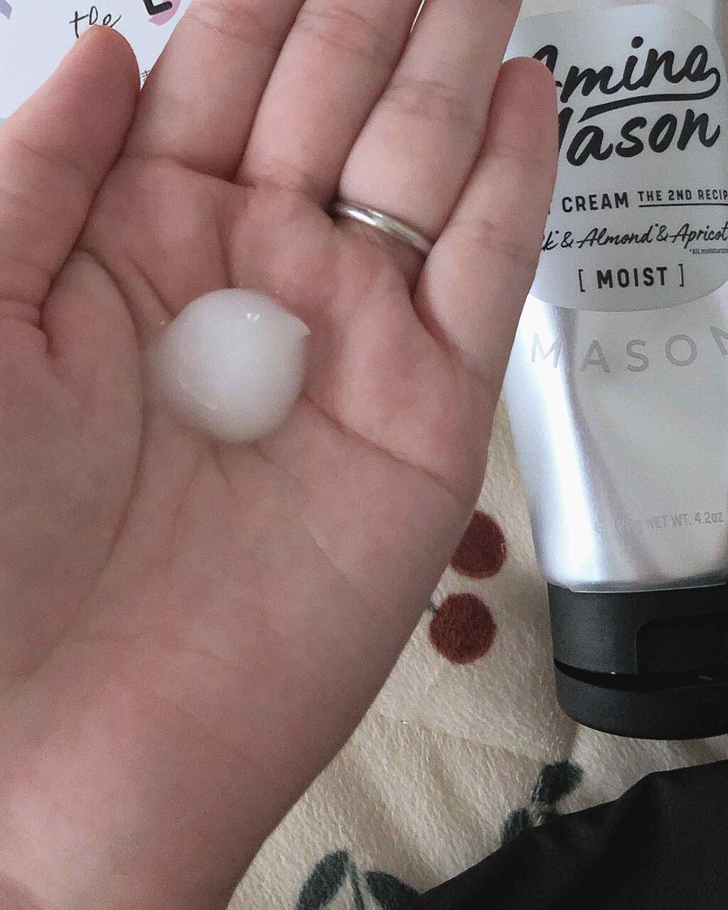 ディープモイスト ナイトクリーム/アミノメイソン/アウトバストリートメントを使ったクチコミ（2枚目）