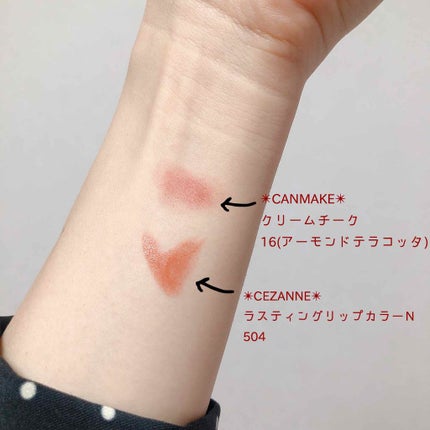 ラスティング リップカラーN/CEZANNE/口紅を使ったクチコミ(2枚目)