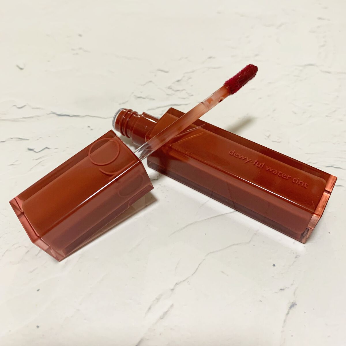 デュイフルウォーターティント/rom&nd/リップティントを使ったクチコミ（2枚目）