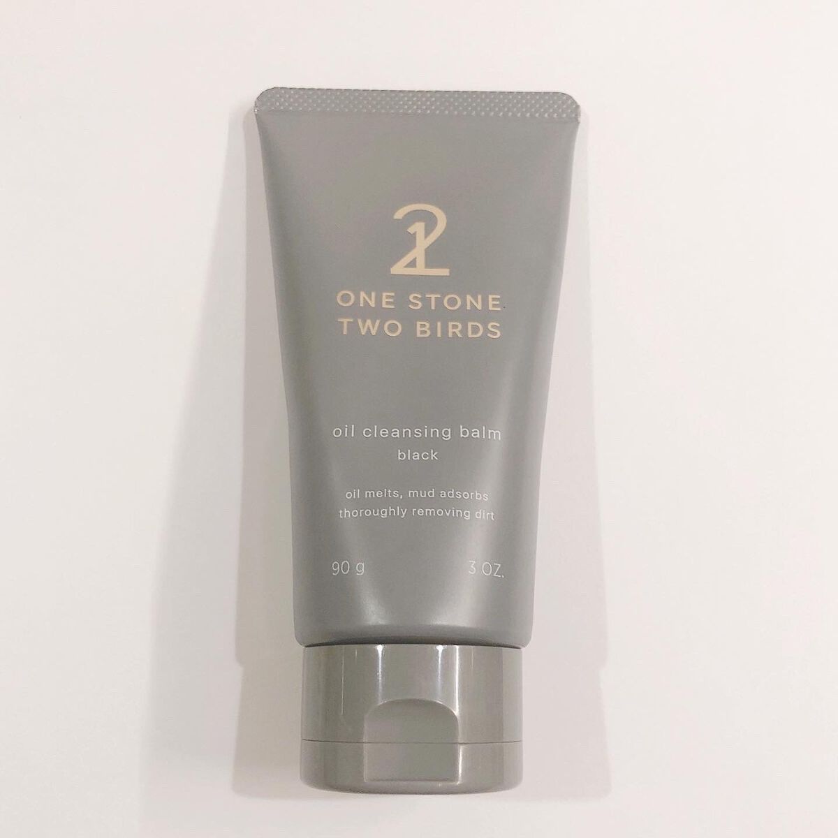 オイルクレンジングバーム ブラック/ONE STONE TWO BIRDS/クレンジングバームを使ったクチコミ（1枚目）