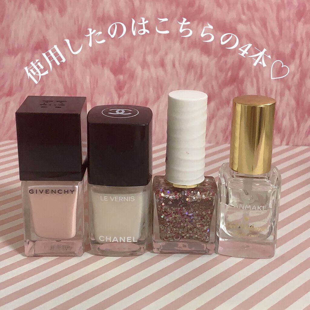 ヴェルニ ロング トゥニュ 889 ペルル ブランシュ(限定)/CHANEL/マニキュアを使ったクチコミ（3枚目）