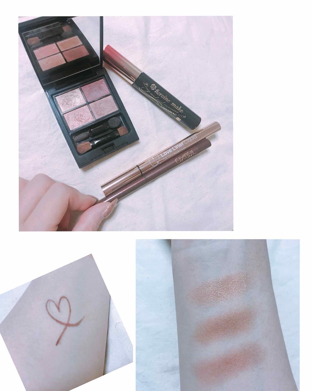 カラーラスティング ジェルライナー/excel/ジェルアイライナーを使ったクチコミ（2枚目）