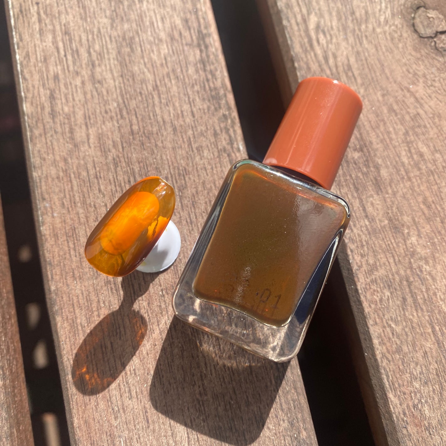 ムードペブルネイル/rom&nd/マニキュアを使ったクチコミ(2枚目)