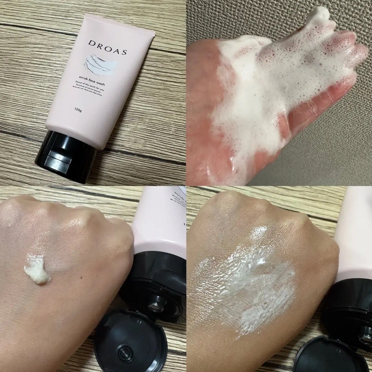 クレイマイルドスクラブウォッシュ/DROAS/スクラブ・ゴマージュを使ったクチコミ(2枚目)