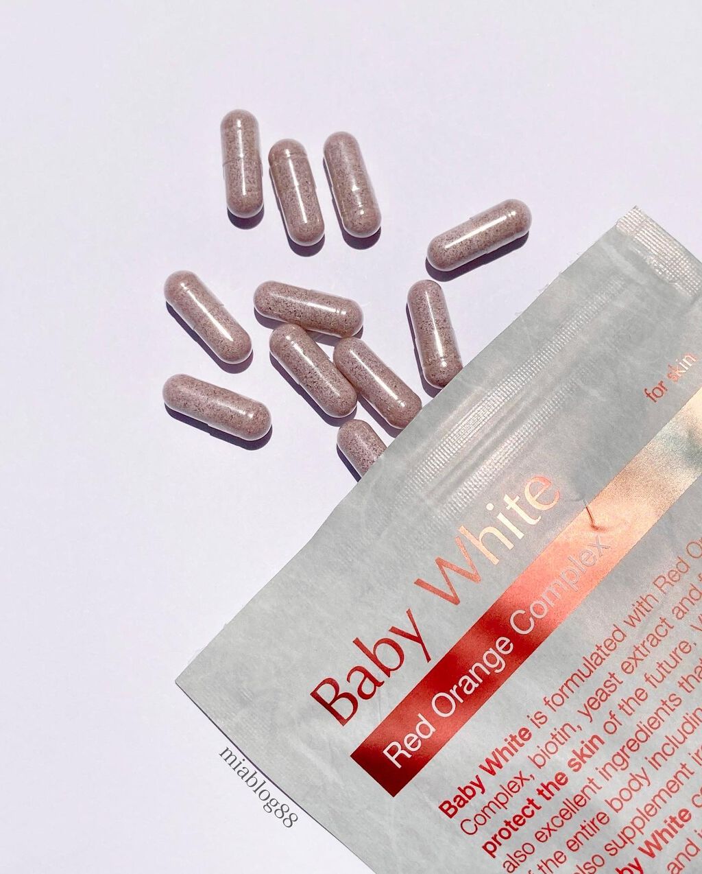 Baby White 60粒/renaTerra/美容サプリメントを使ったクチコミ(3枚目)